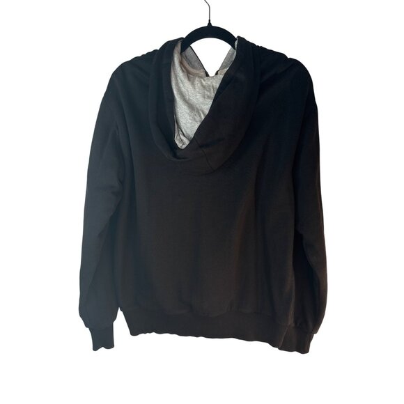 Genuine Dickies Large Black Full-Zip Hoodie With Drawstring Hood & Pockets - Picture 2 of 13